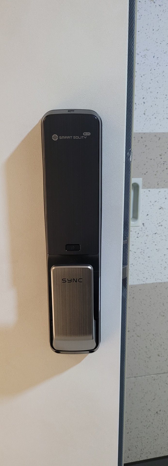 금천롯데캐슬골드1차 도어락 교체 - 솔리티 SP-7000B Wi-Fi