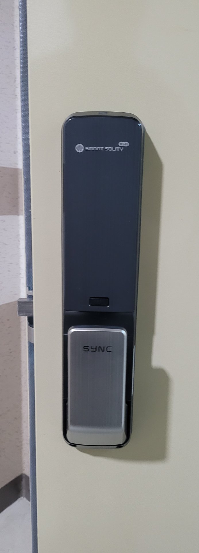 금천롯데캐슬골드1차 도어락 - 솔리티 싱크 SP-7000B 디테일