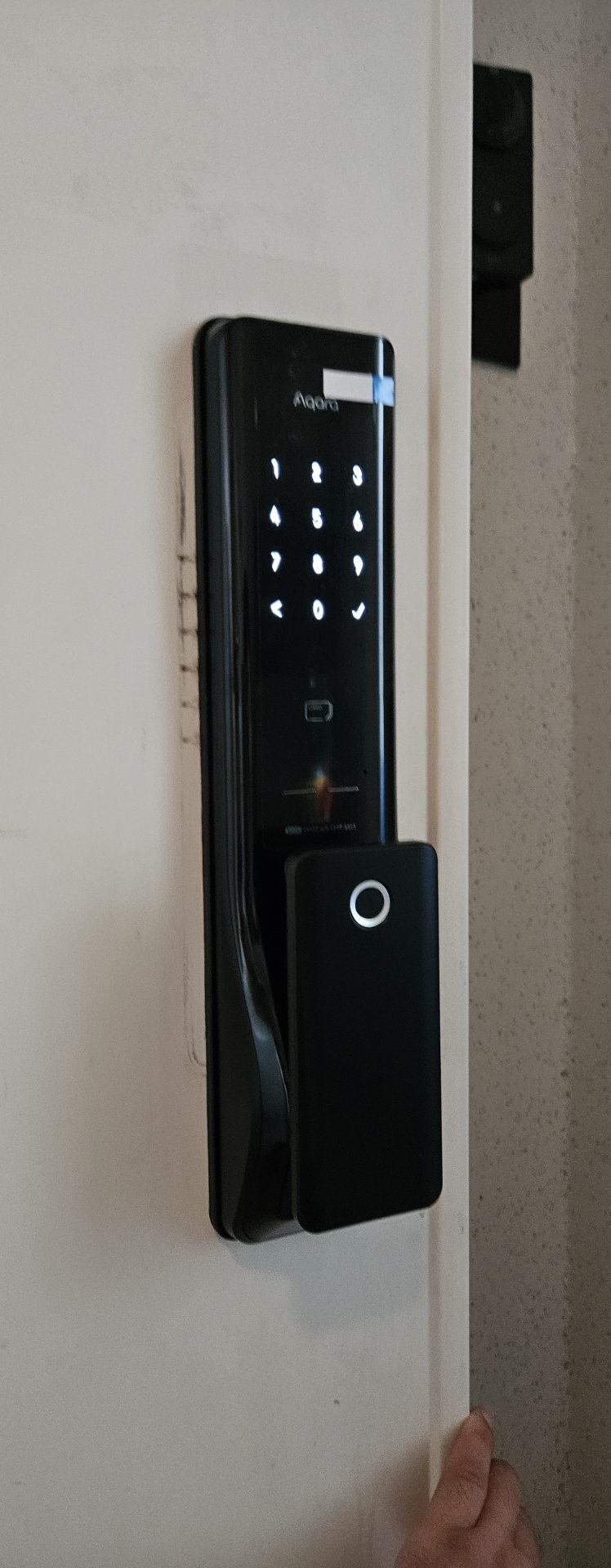 녹양힐스테이트 도어락 - 아카라 K100 IoT 도어락 잇섭도어락