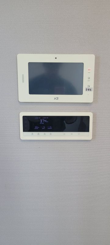경기 광명시 일직동 광명역센트럴자이오피스텔 거실스위치 - 제일일렉트릭 자이 거실스위치 대기2 + 조명4  네트워크스위치 교체